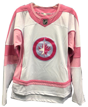 Winnipeg Jets Kids Toddler Pink Jersey