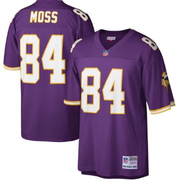 Minnesota Vikings Moss Mitchell & Ness NFL Jersey