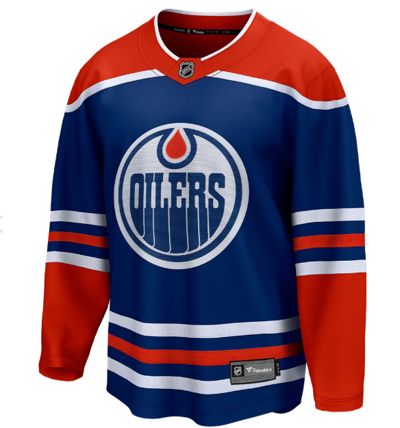 Edmonton Oilers Fanatics Home Breakaway Jersey