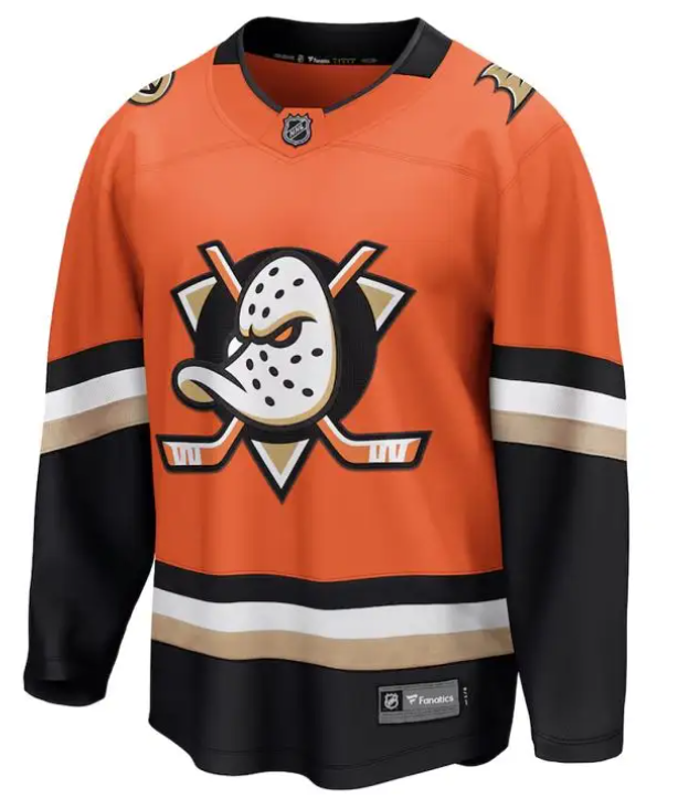 Anaheim Ducks Fanatics Home Breakaway Jersey
