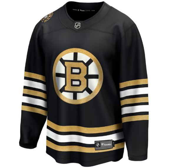 Boston Bruins Fanatics 100th Anniversary Breakaway Jersey