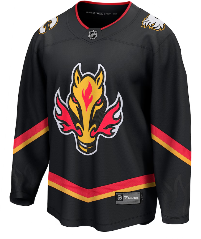 Calgary Flames Fanatics 3rd Alternate Breakaway Jersey