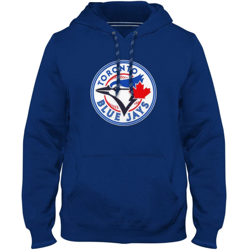 Toronto Blue Jays Bulletin Royal Circle Logo Hoodie