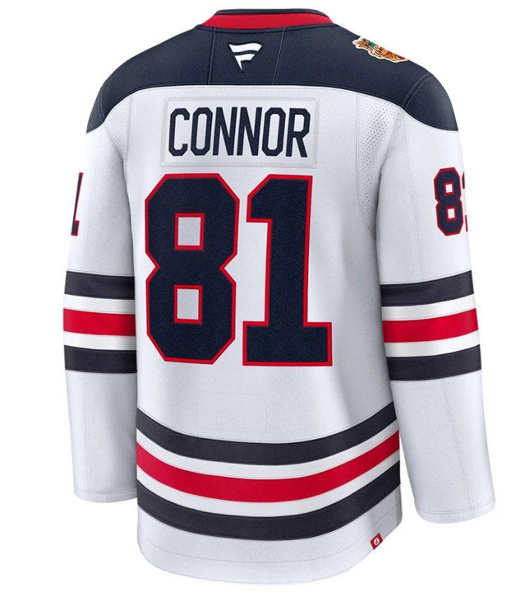 Winnipeg Jets Connor Fanatics Heritage Classic White Premium Jersey