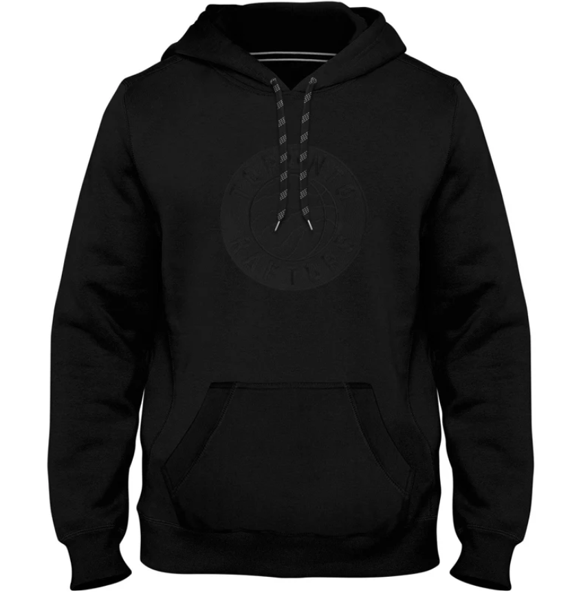 Toronto Raptors Bulletin Black on Black Hoodie