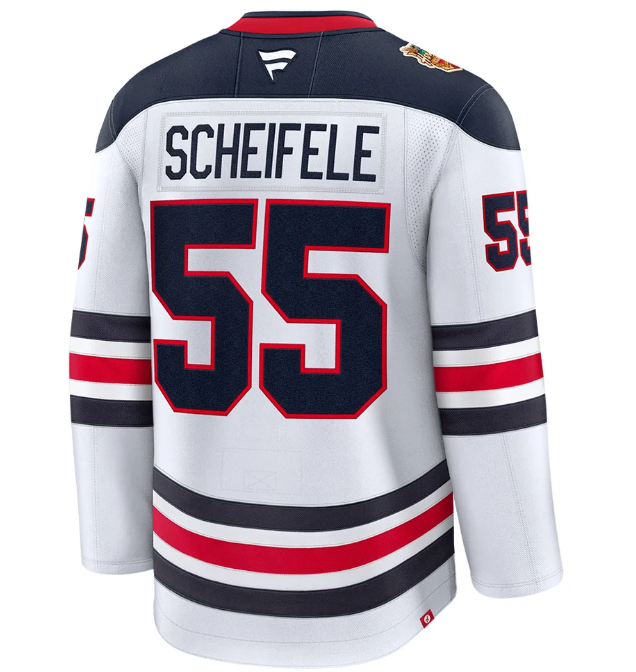 Winnipeg Jets Scheifele Fanatics Heritage Classic White Premium Jersey