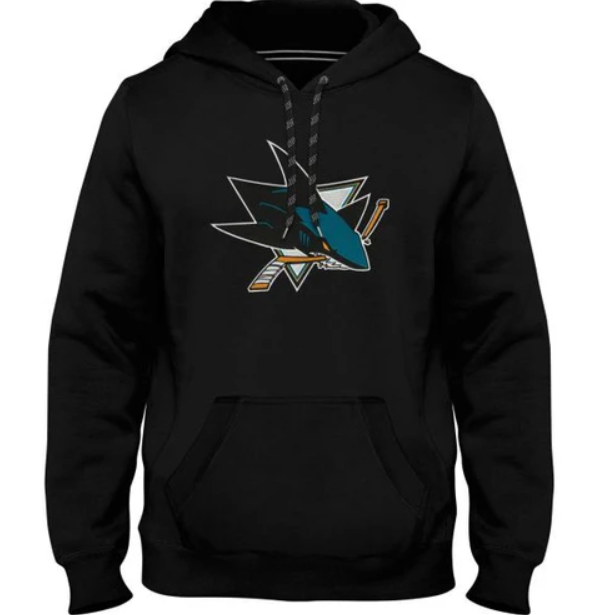 San Jose Sharks Bulletin Black Hoodie