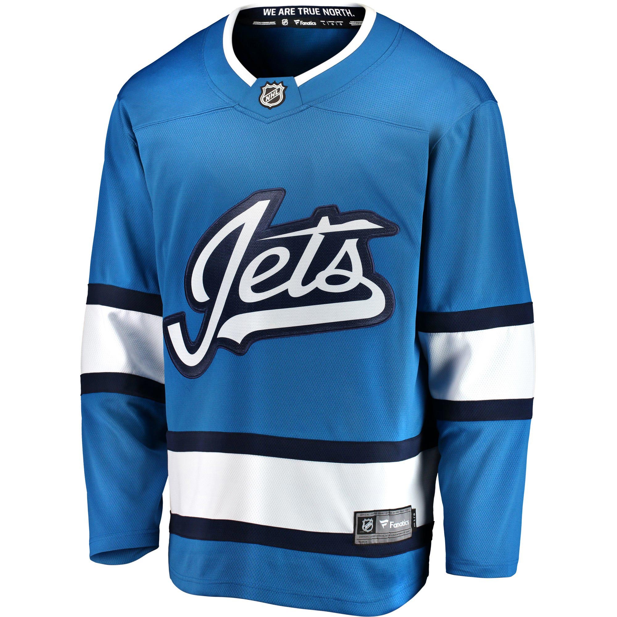 Winnipeg Jets unveil jersey in aviator blue, with new script logo