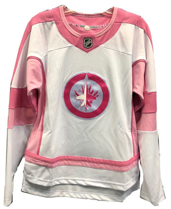 Winnipeg Jets Kids Toddler Pink Jersey